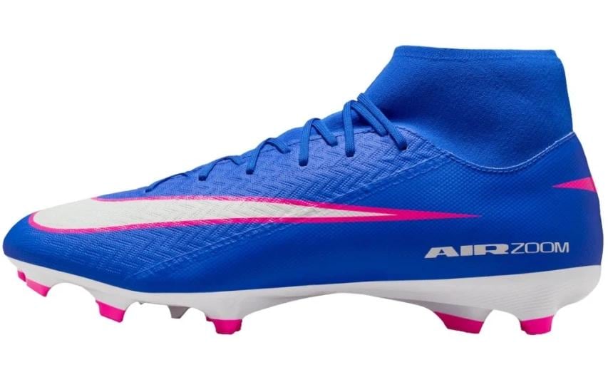NIKE Fussballschuh Mercurial Superfly 10 Academy Blau/Weiss, 42