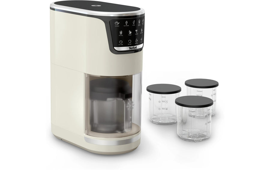Tefal Eismaschine Dolci IG602A 1.4 l, Beige