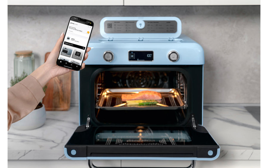 SMEG Backofen COF01PBEU 30 l, Blau