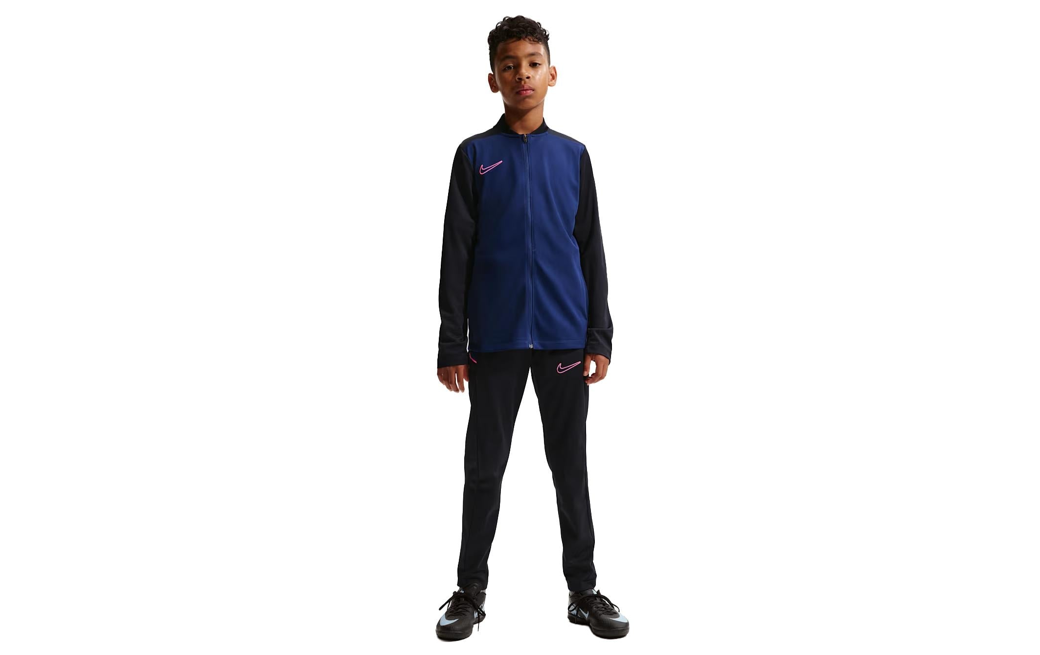NIKE Trainingsanzug Academy Dri-FIT Blau/Schwarz, 128 - 137