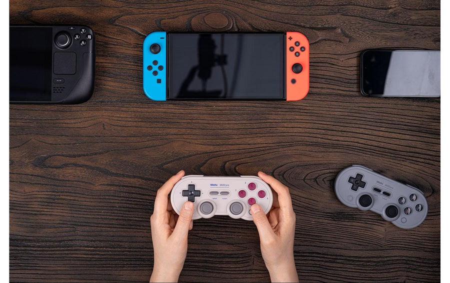 8bitdo Controller SN30 Pro Wireless NSW2/NSW/Android Weiss - Foto 6