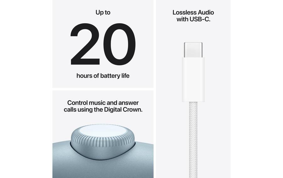 Apple Wireless On-Ear-Kopfhörer AirPods Max 2 Blau - Foto 8