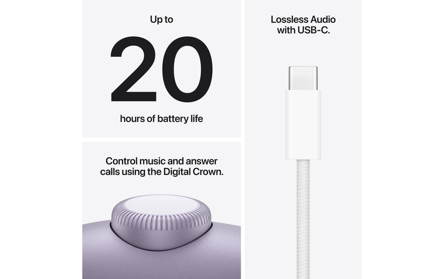 Apple Wireless On-Ear-Kopfhörer AirPods Max 2 Violett - Foto 8