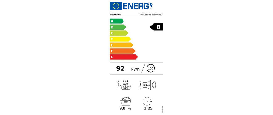 Electrolux Wäschetrockner TWGL5E5R2 Wechselbar/Rechts