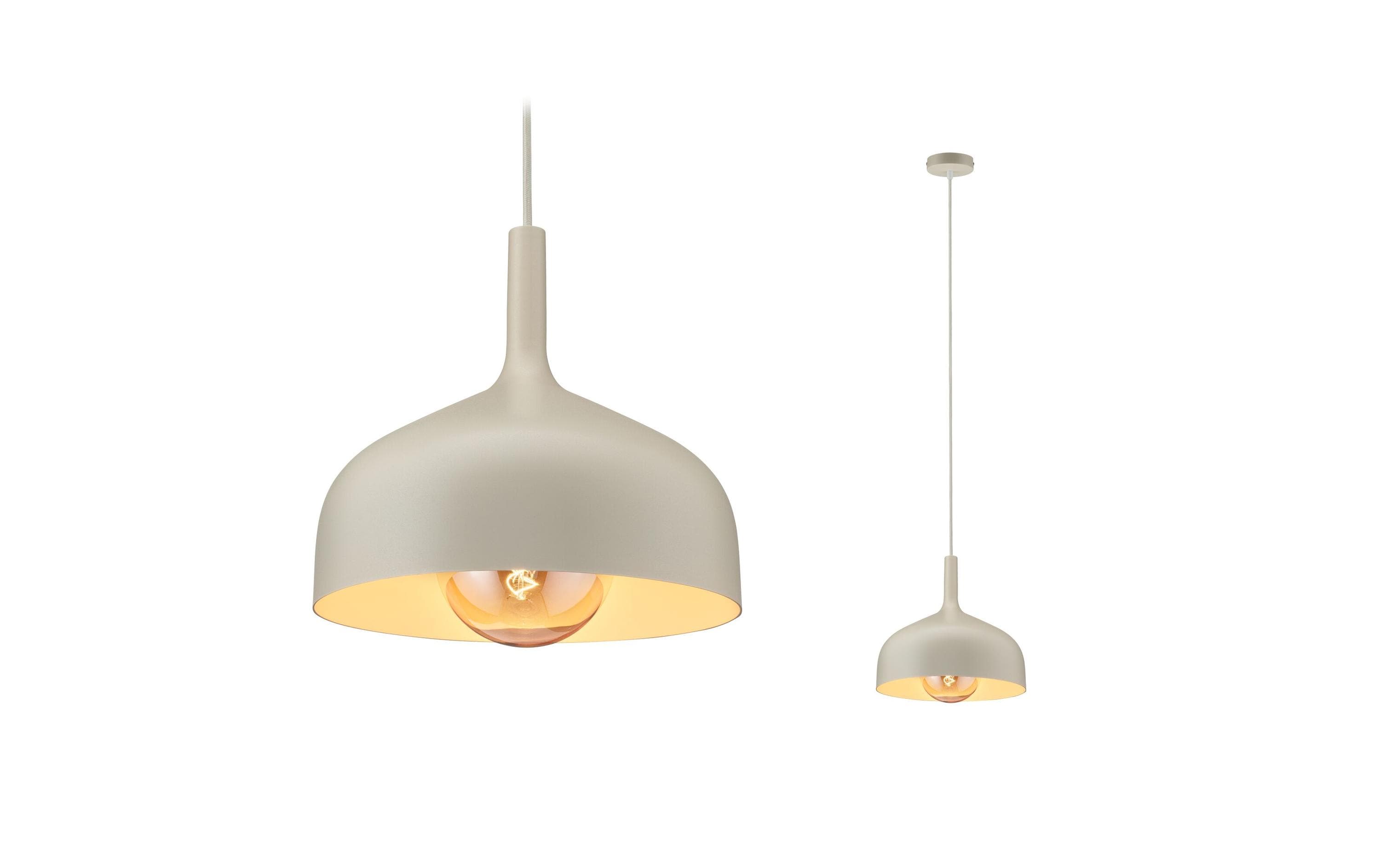 Paulmann Pendelleuchte Embla II E27 Creme Metall Metall