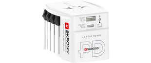SKROSS Weltreiseadapter MUV USB 65W (AC-PD) CH