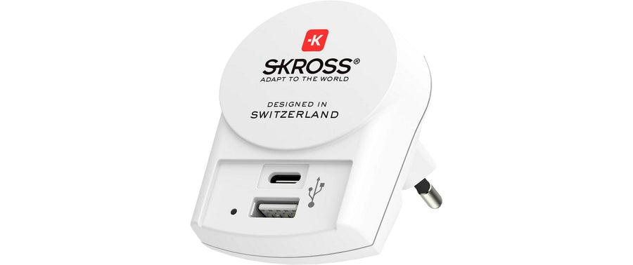 SKROSS Adattatore universale da viaggio PRO+ USB AC30PD
