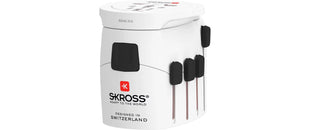 SKROSS Weltreiseadapter PRO+ USB AC30PD