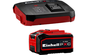 Einhell Akku und Ladegerät 18 V 4-6Ah & 6A Boostcharger
