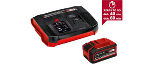 Einhell Akku und Ladegerät 18 V 4-6Ah & 6A Boostcharger