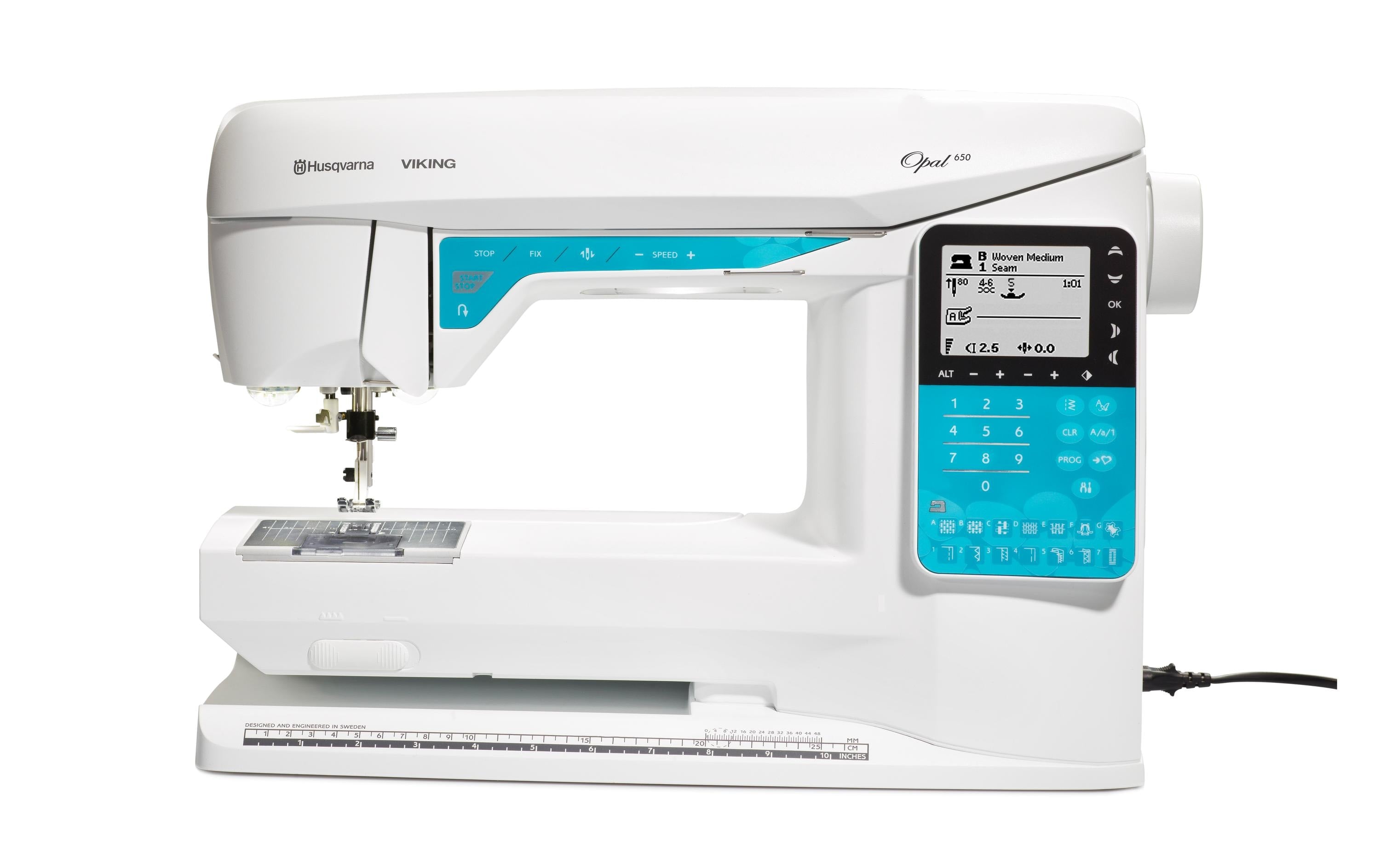 Husqvarna Nähmaschine Opal 670 Weiss