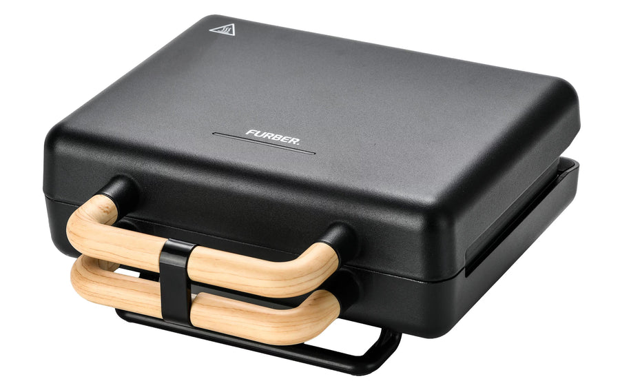 FURBER Waffeleisen Duo Schwarz