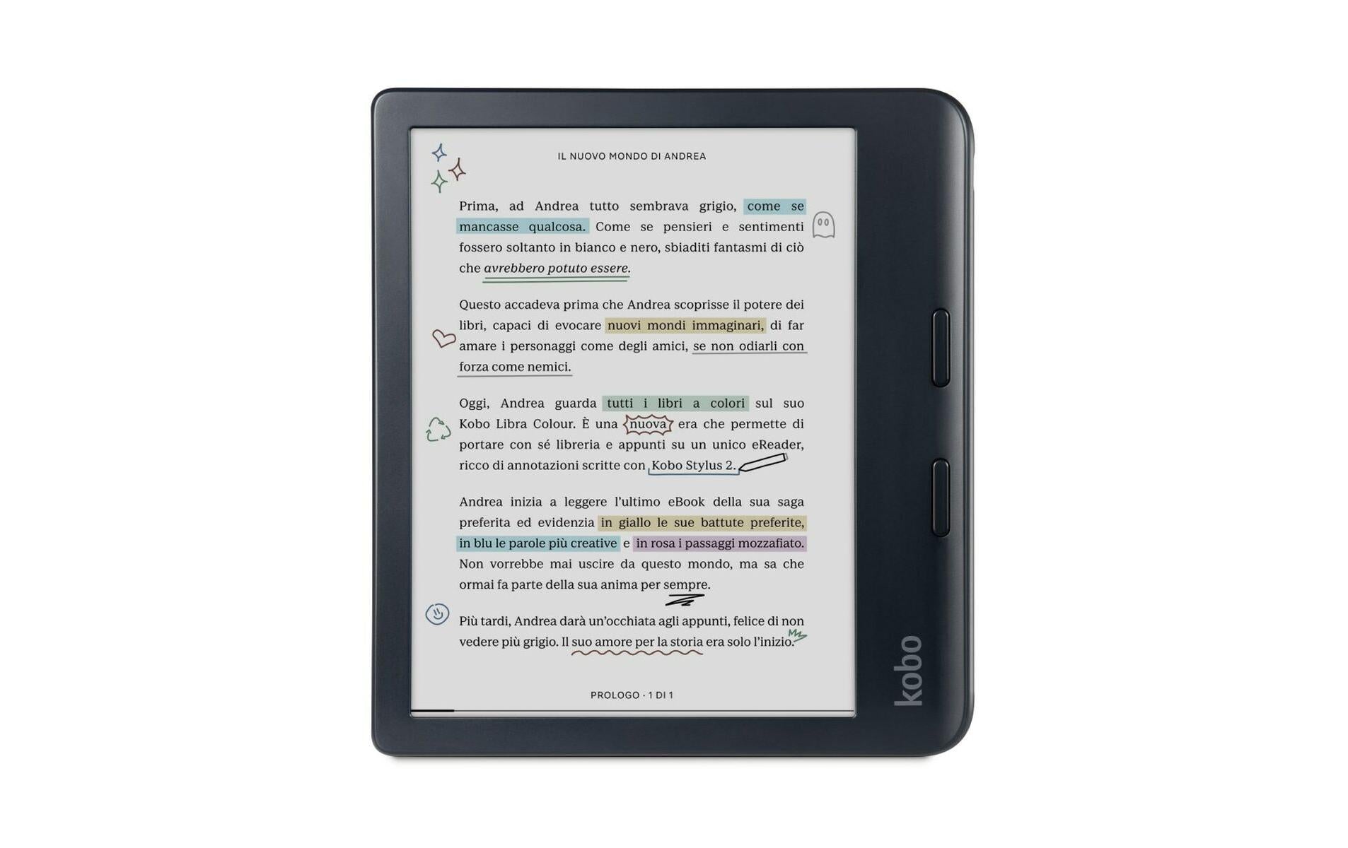 Kobo eReader Libra Colour Schwarz