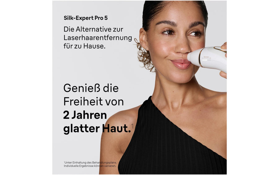 Braun IPL-Haarentferner Silk-expert Pro PL5431 mit 4 Aufsätzen