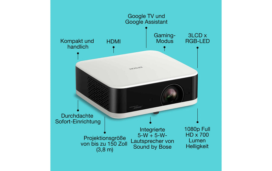 Epson Projektor Lifestudio Pop EF-61W