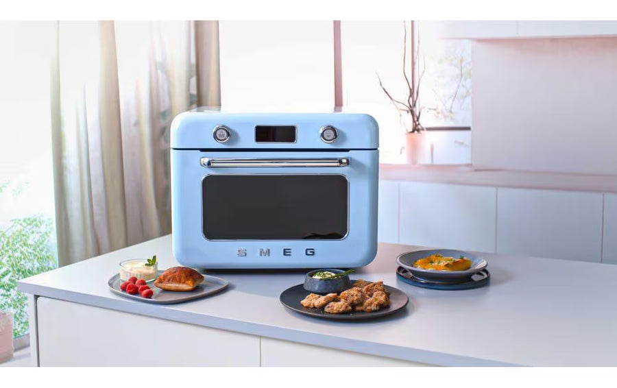 SMEG Backofen COF01PBEU 30 l, Blau