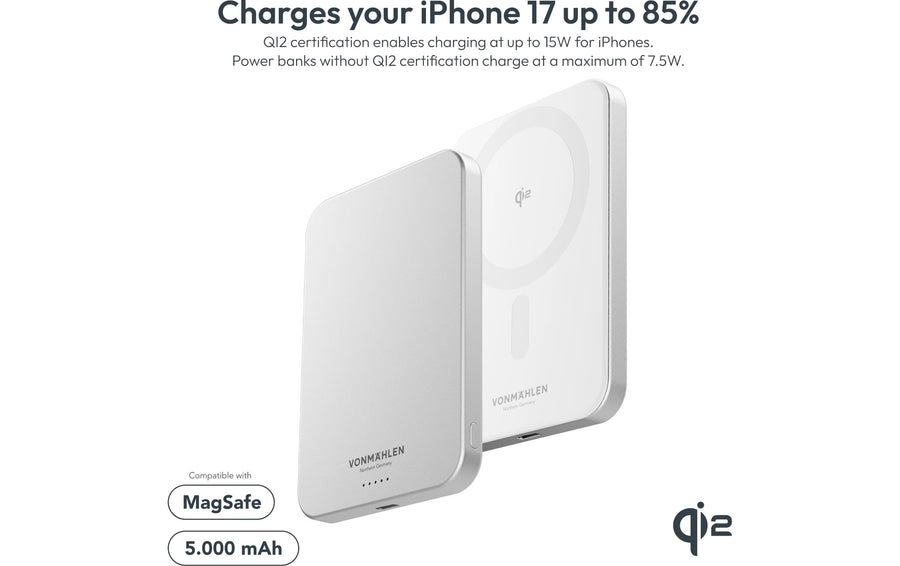 Vonmählen Powerbank Evergreen Mag 5000 mAh