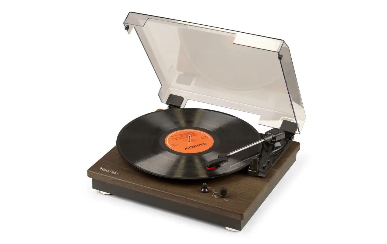 Audizio Plattenspieler mit Bluetooth RP112D Dunkelbraun