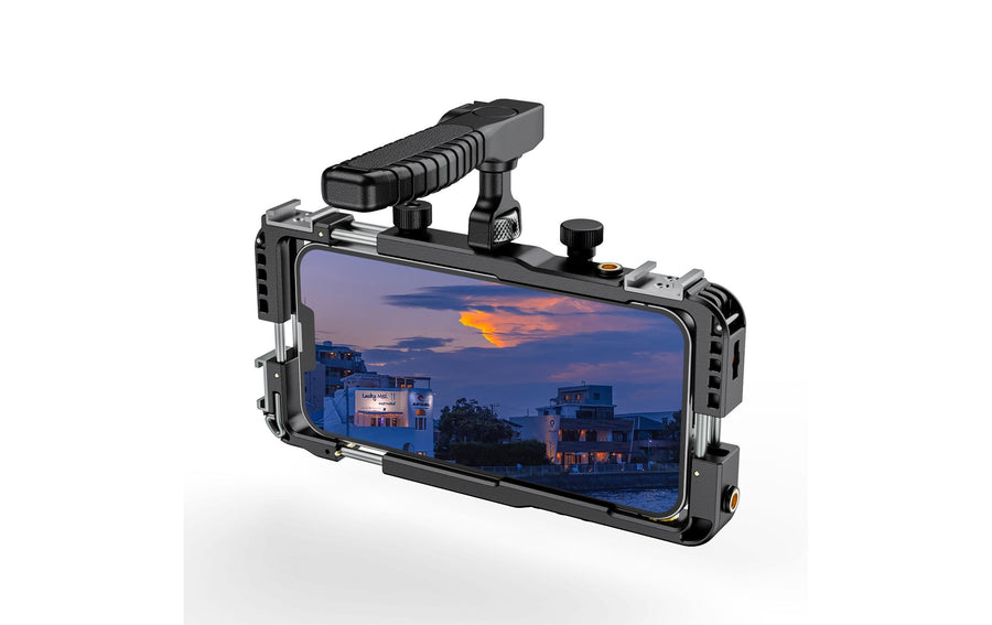 4smarts Universelles Smartphone-Video-Rig mit Fernauslöser, schwarz - Foto 11