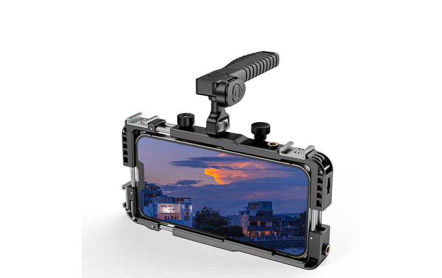 4smarts Universelles Smartphone-Video-Rig mit Fernauslöser, schwarz - Foto 10