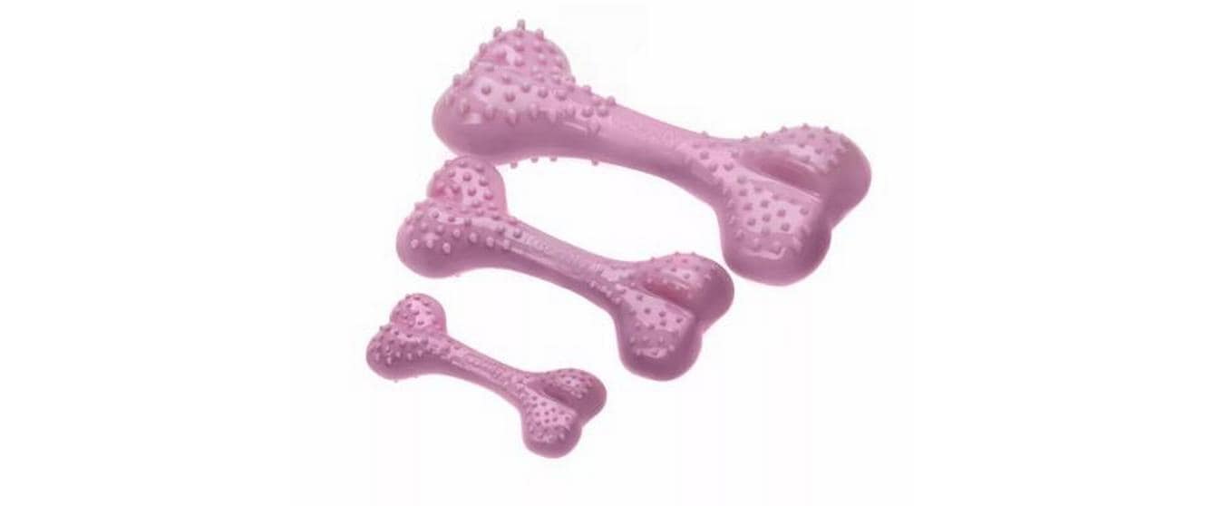 Comfy Dental Bone Rosa TPE-Kunststoff 12.5 cm