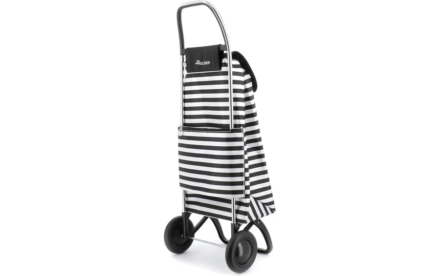 Rolser Carrello per la spesa RIMAX MARINA 2 Nero/Bianco, 43 l