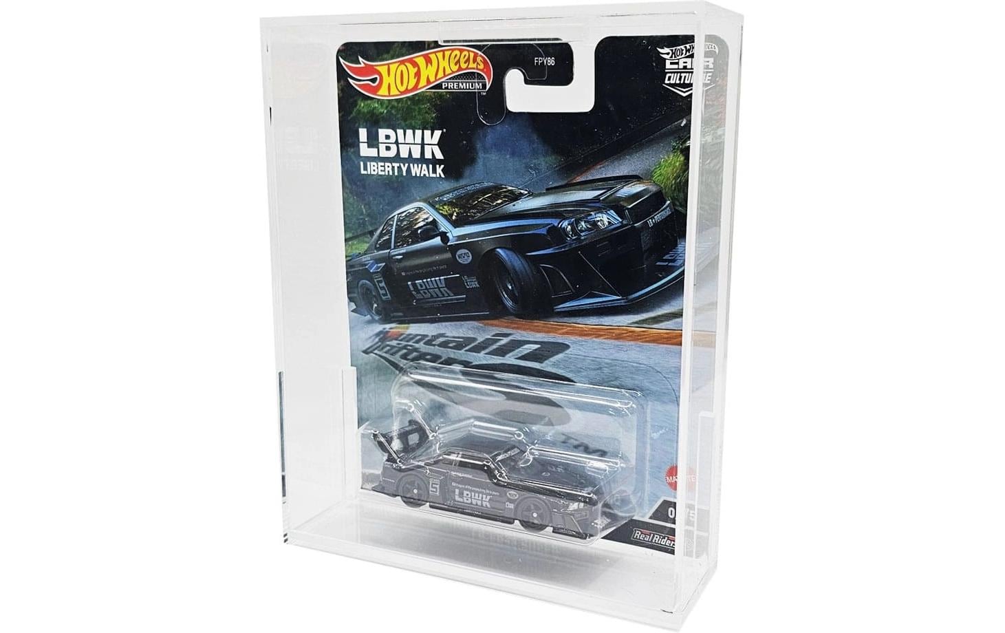 EvoRetro Kartenbox Hot Wheels Premium Gehäuse 2er-Set