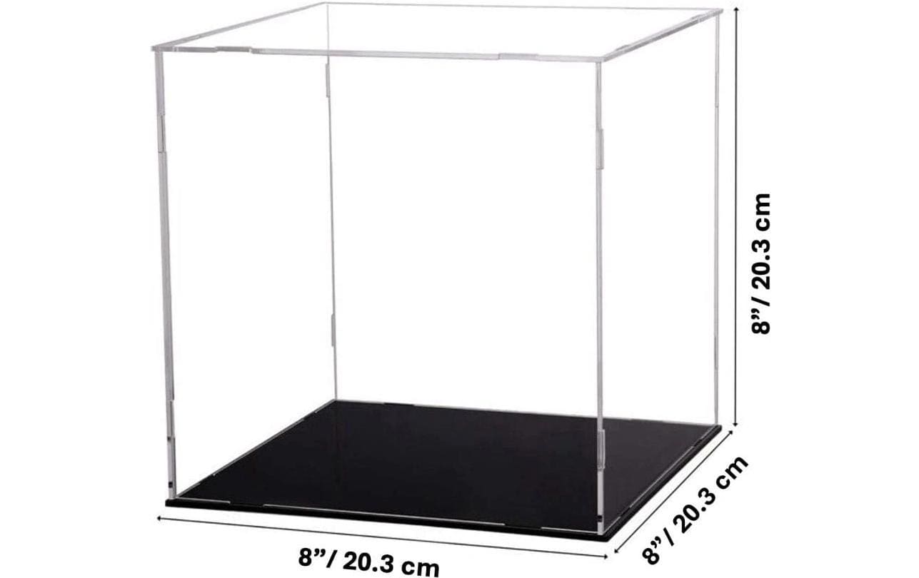 EvoRetro Acryl Box Modular Display UV-Schutz, 20 x 20 x 20 cm