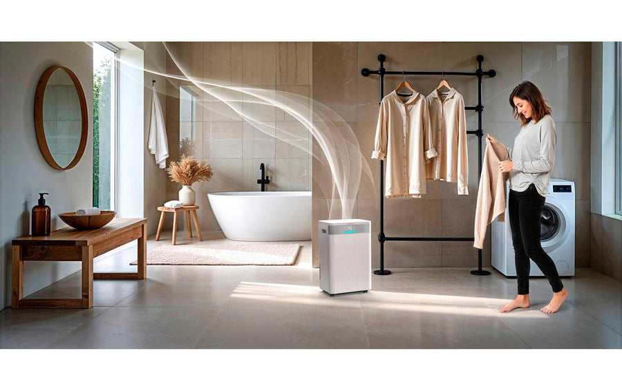 Venta Purificatore-umidificatore d’aria AD100 con funzione ionizzatore dimensione ambiente fino a 40 m²