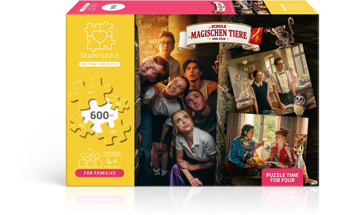 Teampuzzle Puzzle Die Schule der magischen Tiere 4
