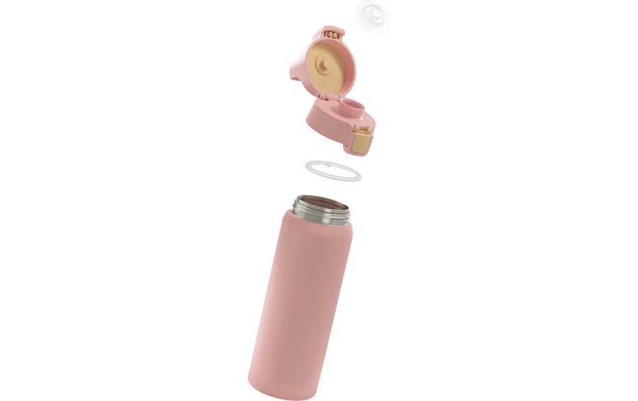 Sigg Borraccia Shield One 750 ml, Rosa/Arancione
