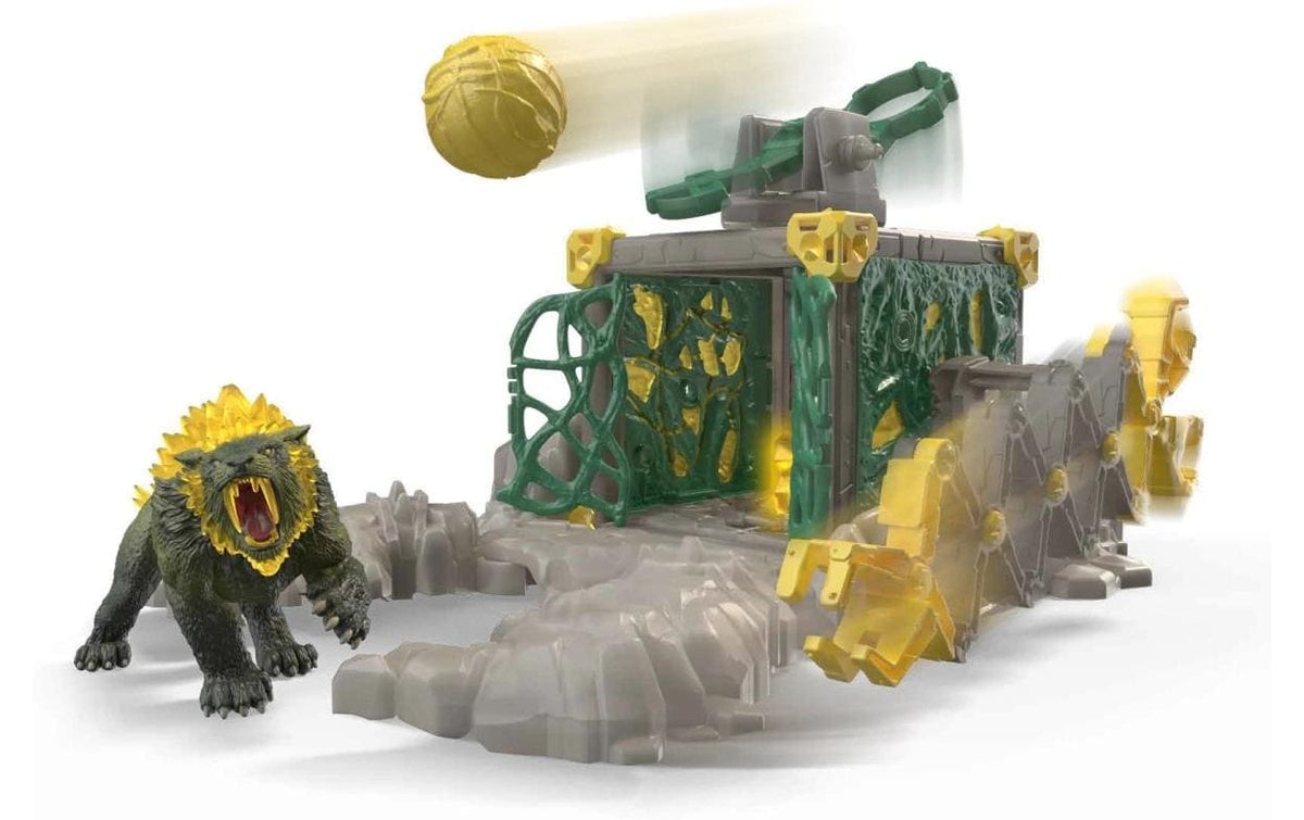 Schleich Jungle Stronghold mit Katapult Greifarm und Falle
