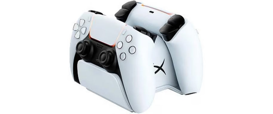 HyperX Ladestation per 2 Controller ChargePlay Duo Bianco Nero