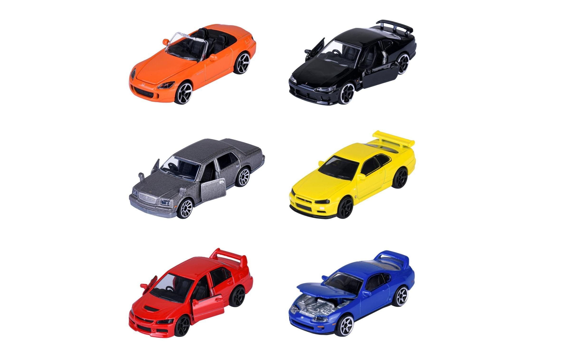 Majorette JDM Legends Premium Cars, 6+1-sort. Premium Metall 1:64