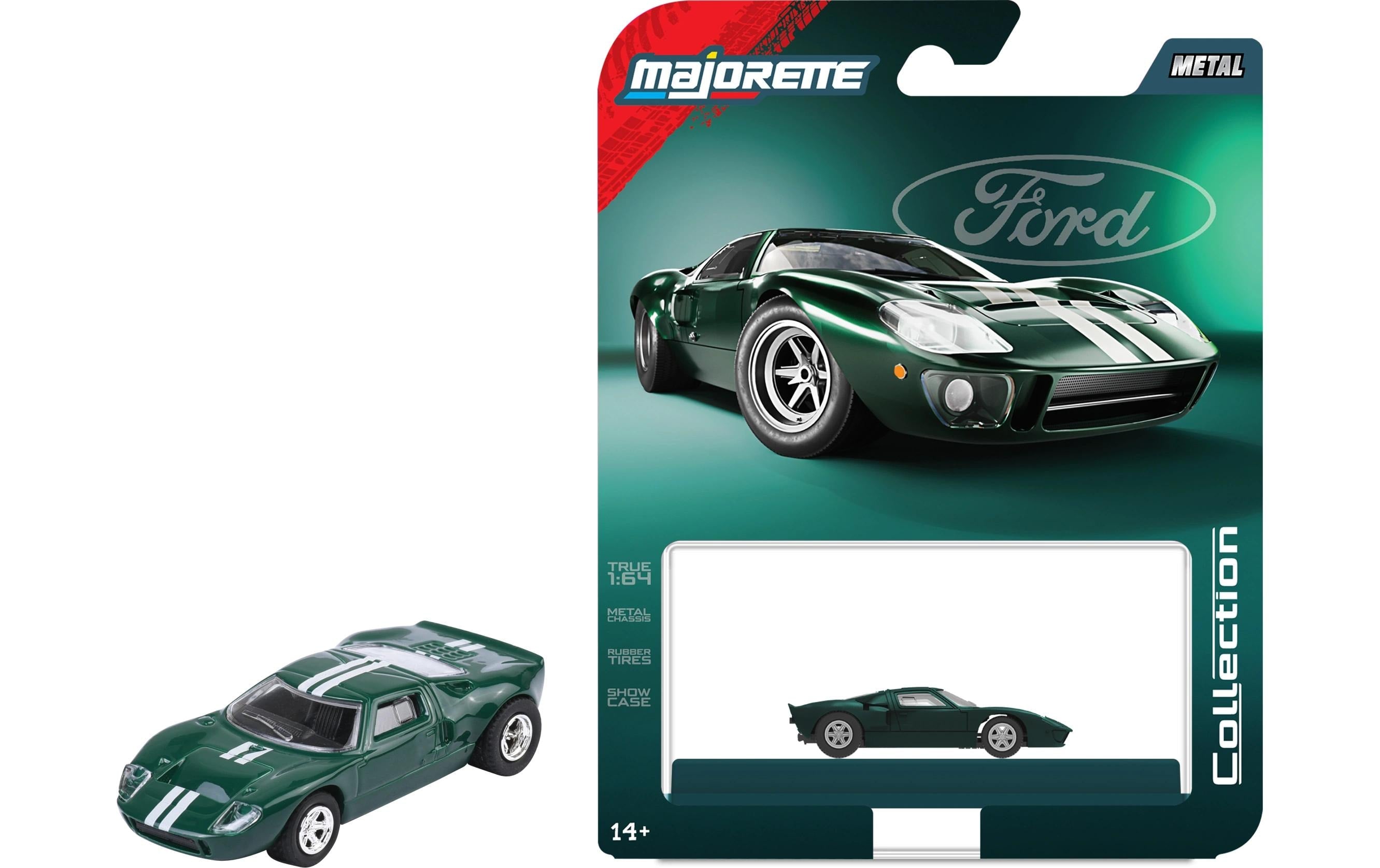Majorette Collection 1965 Ford GT40 MK1 Die-Cast Metall Gummireifen