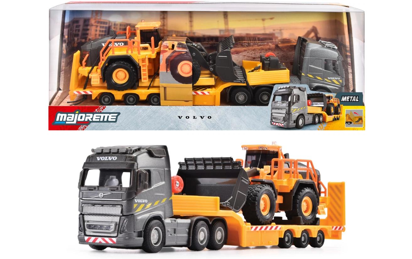 Majorette Volvo FH16 Truck + Wheel Loader 1:43