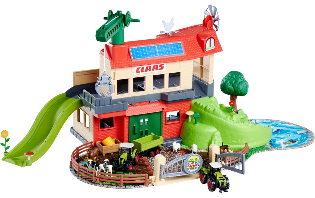 Majorette Farmyard + 3 Vehicles mit 3 Fahrzeugen