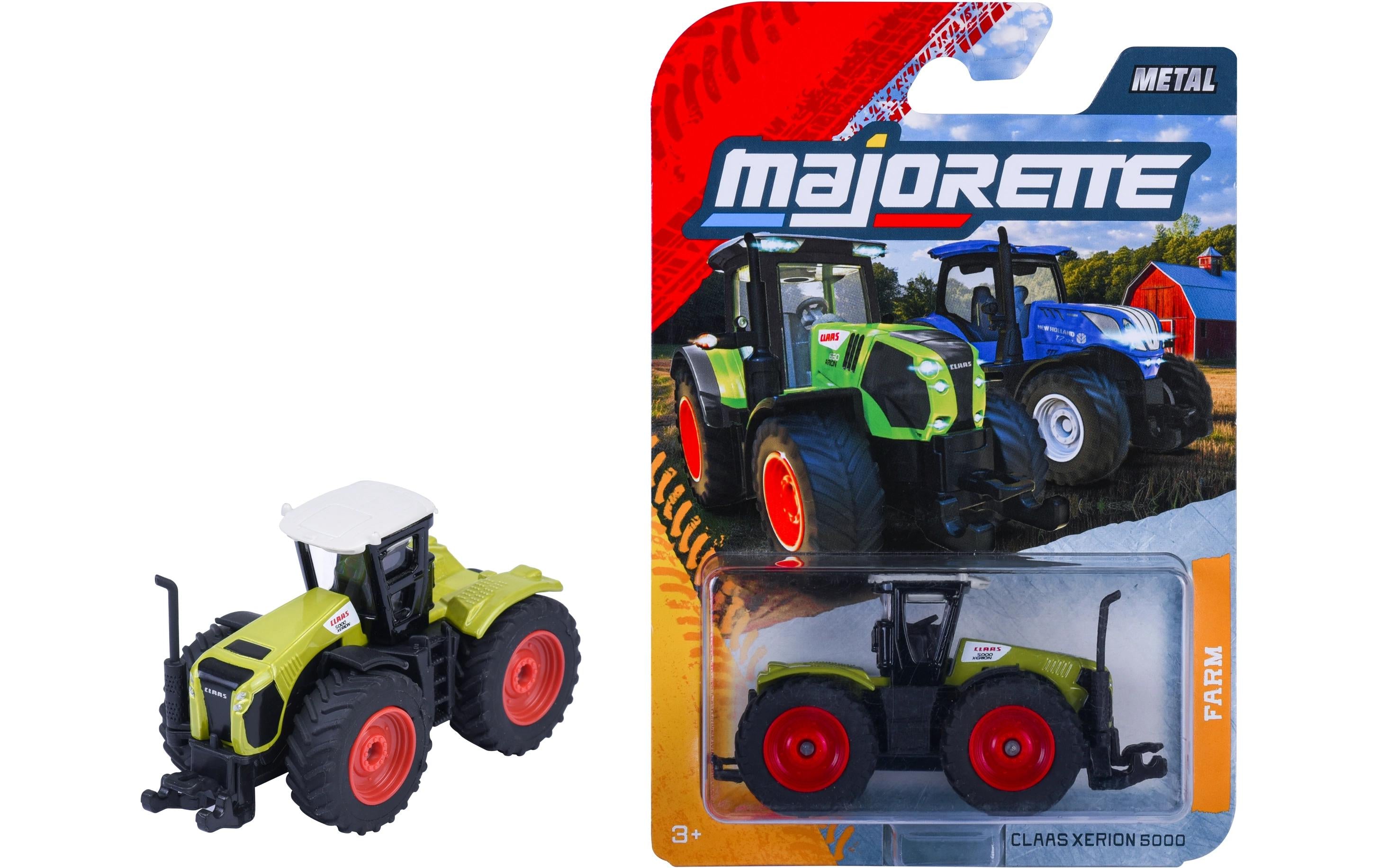 Majorette Farm Premium Claas Xerion 5000, grün grün 7 cm