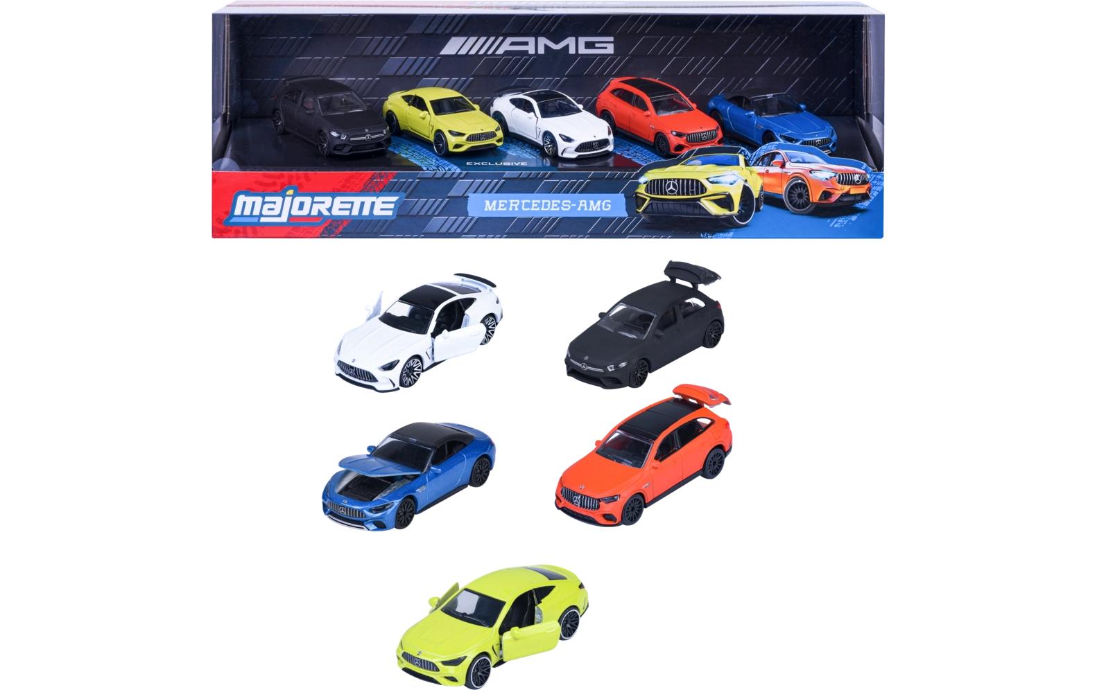 Majorette Mercedes-AMG 5 Pieces Giftpack 5-teilig, Metall, 1:64