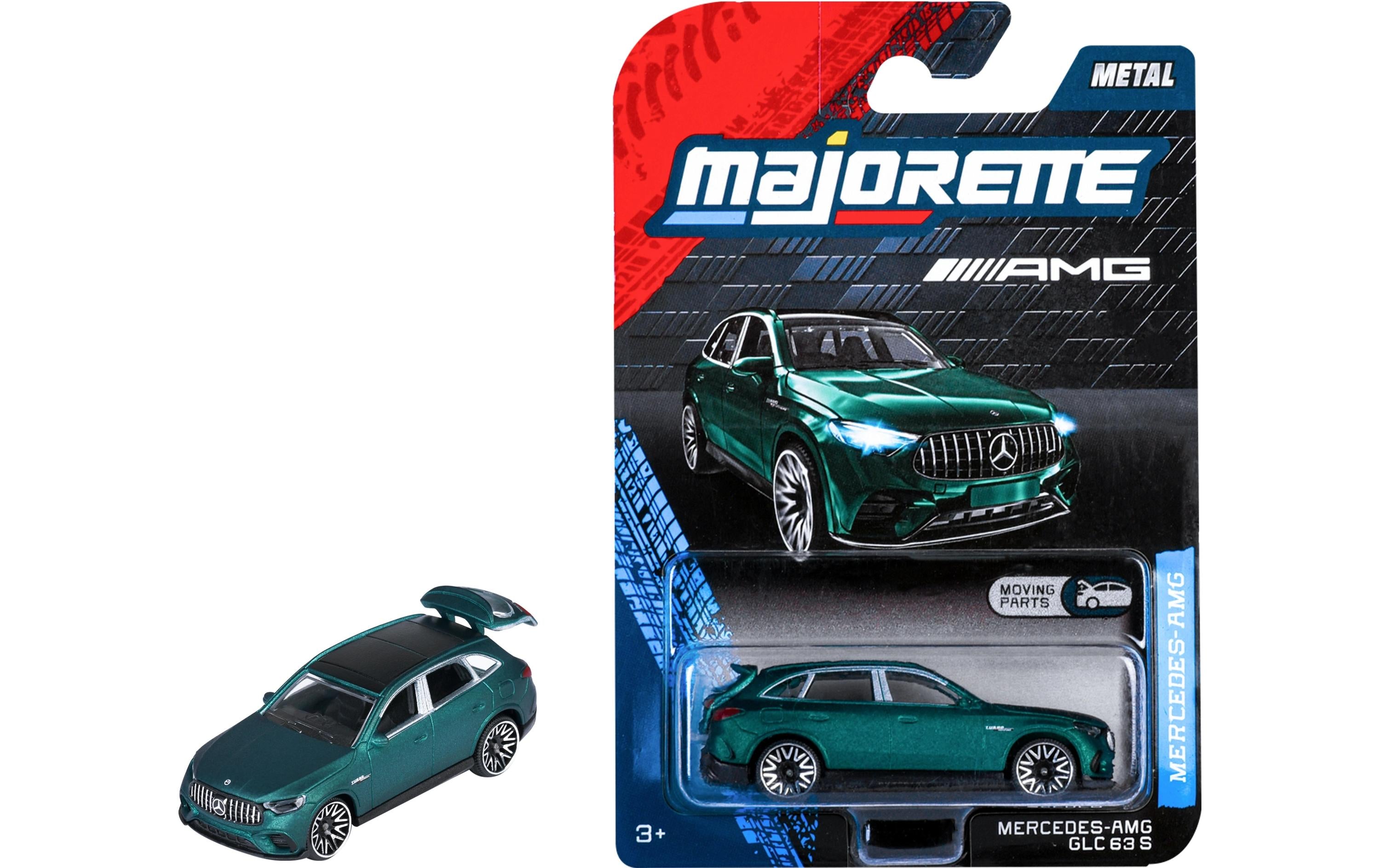 Majorette Mercedes-AMG GLC 63 S, grün Die-cast Metall Grün