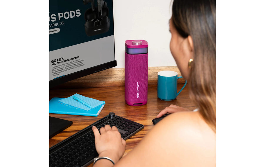 Jlab Bluetooth Speaker JBuds Party Mulberry