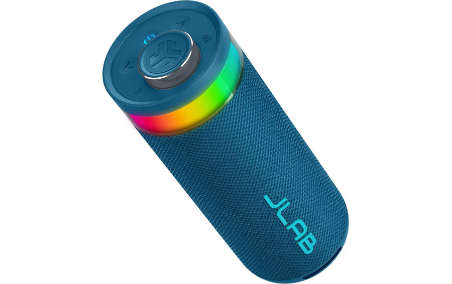 Jlab Go Party Navy, Bluetooth, wasserdicht, RGB-Beleuchtung, 10 W