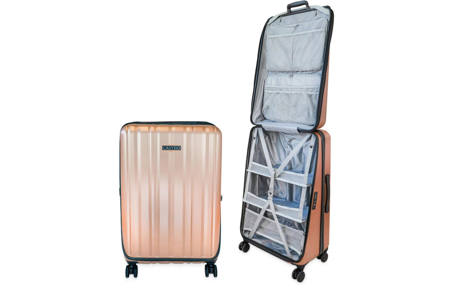 CASYRO Valigia da viaggio Stand-Up 120 l, rose gold