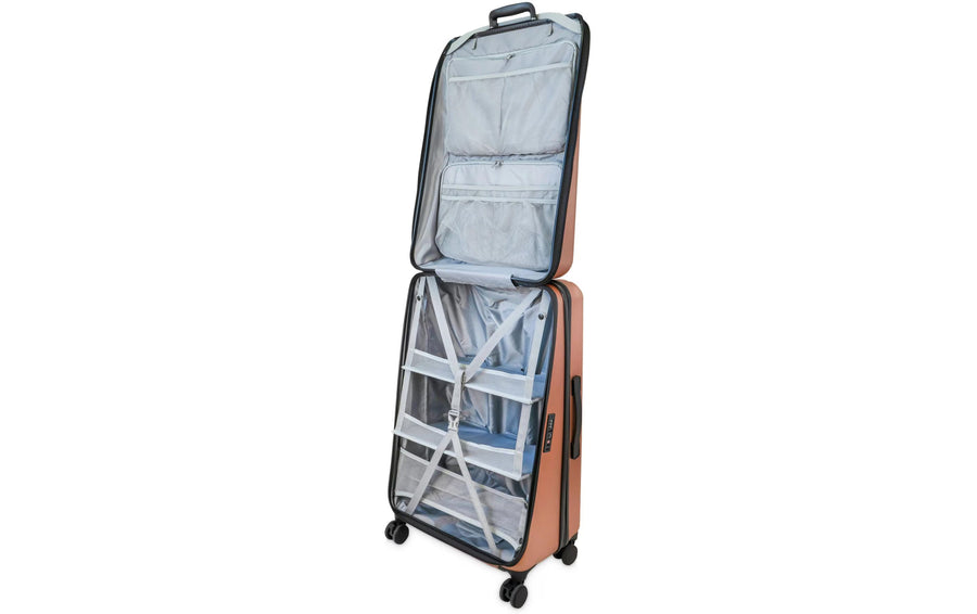 CASYRO Valigia da viaggio Stand-Up 120 l, rose gold