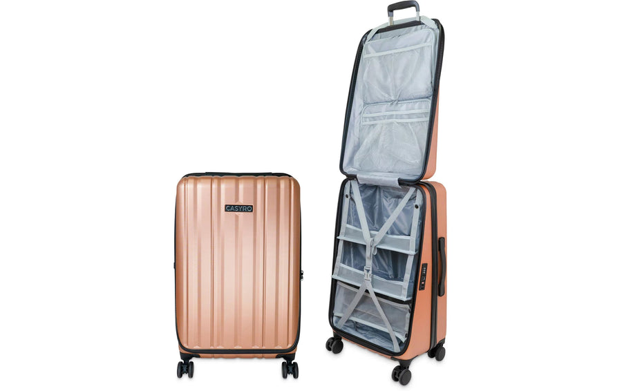 CASYRO Valigia da viaggio Stand-Up 80 l, rose gold