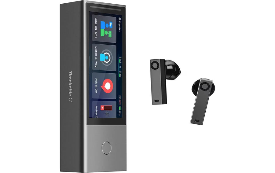 TimeKettle X1 Meeting Hub interprete AI 3.4 pollici nero