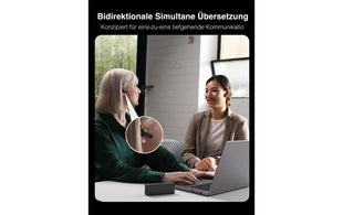 TimeKettle X1 meeting KI-Dolmetscher-Hub 3.4 Zoll Schwarz