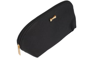 Parsa Beauty Kosmetiktasche Kunstleder schwarz