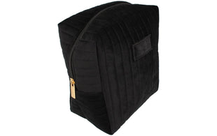 Parsa Beauty Kulturtasche Samt schwarz