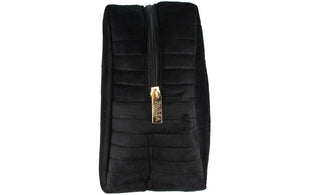 Parsa Beauty Kulturtasche Samt schwarz